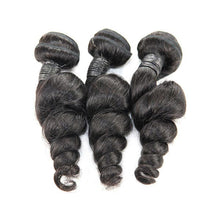 Load image into Gallery viewer, 12A Double Drawn Virgin Loose Deep hair extensionتمديد الشعر البكر
