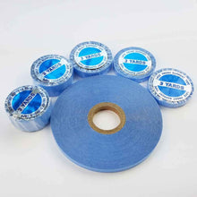 Load image into Gallery viewer, Lace Front Support Tape Roll Strong Adhesive Double-Sided Blue Tape for Skin Weft Hair Toupees and Wigs Water-Proof شريط دعم أمامي من الدانتيل من Estelle شريط لاصق قوي على الوجهين باللون الأزرق لشعر اللحمة وشعر مستعار مقاوم للماء.