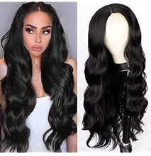 Load image into Gallery viewer, Estelle Fiber Heat Resistant Wig, Nature looking ,Curl, Bodywave, Straight, long, Short, Black, Brown, for Cosplay Daily Party Use Synthetic Hair Replacement Wig For Fashion Women (Black Wavy)