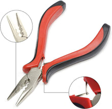 Load image into Gallery viewer, Estelle Hair Extension's Plier Professional Linkies Micro Ring Beads Tool Kits for Hair Extension Removal