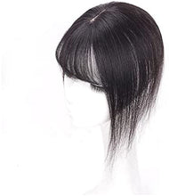 Load image into Gallery viewer, Estelle Realistic Natural Fake Bangs Invisible 3D French Air Bangs Real Hair Wig Pieces For Ladies Head Replacement Pieces