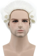 Load image into Gallery viewer, Estelle Colonial Man Long Curly Wig Halloween Costume Wig Anime Cosplay Wig