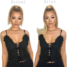Load image into Gallery viewer, Eestelle Human Hair Ponytail Extension Clip in Ponytail Hair Extensions -مقطع في ذيل حصان شعر بشري