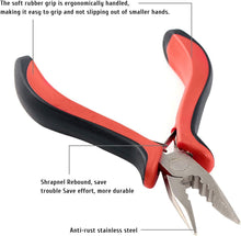 Load image into Gallery viewer, Estelle Hair Extension's Plier Professional Linkies Micro Ring Beads Tool Kits for Hair Extension Removal