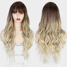 Load image into Gallery viewer, Estelle Long Curly Hair Headgear Wigs Foreign Trade Slender Female Big Wave Wigs