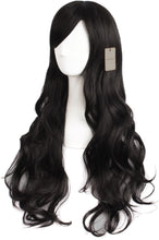 Load image into Gallery viewer, Estelle Charming Women's Long Curly Full Hair Wig Black باروكة شعر مستعار طويل مجعد طويل جذاب للنساء باللون الأسود