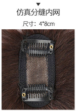 Load image into Gallery viewer, Estelle Realistic Natural Fake Bangs Invisible 3D French Air Bangs Real Hair Wig Pieces For Ladies Head Replacement Pieces