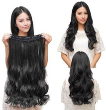 Load image into Gallery viewer, Eestelle full head one-piece long straight and Body Wave hair extension, with 5 clips, suitable for women and girls