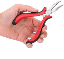 Load image into Gallery viewer, Estelle Hair Extension Kit, Wig Connector Kit Pliers Hook Loop Tip with 500Pcs Micro Rings Hair Extension Accessories مجموعة وصلات الشعر من Estelle ، مجموعة وصلات الشعر المستعار كماشة رأس حلقي مع 500 قطعة من إكسسوارات إطالة الشعر الصغيرة