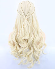 Load image into Gallery viewer, Estelle Women's Wig Golden Long Curly Princess Bridal Cosplay Wig