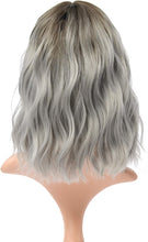 Load image into Gallery viewer, Estelle Natural Wavy Wig With Air Bangs Short Bob Wigs for Womens Shoulder Length Wigs Curly Wavy Cosplay Wig Bob Wig for Girls