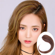 Load image into Gallery viewer, Estelle Hand Made Long Straight Bangs 1pcs Invisible Clip In Side Bangs Human Hair Nature Look Hair Piece Extension