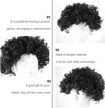 Load image into Gallery viewer, Estelle Afro Curly Clown Wig Halloween Circus Carnival Party Costume Cosplay Party Hair Wigs for Adult and Kids