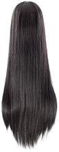 Load image into Gallery viewer, Estelle Fiber Heat Resistant Wig, Nature looking ,Curl, Bodywave, Straight, long, Short, Black, Brown, for Cosplay Daily Party Use Synthetic Hair Replacement Wig For Fashion Women (Black Straight No Fringe)