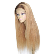 Load image into Gallery viewer, Human Hair Straight Fashion Hair T4/27# Wig شعر بشري مستقيم أزياء شعر T4 / 27 # شعر مستعار
