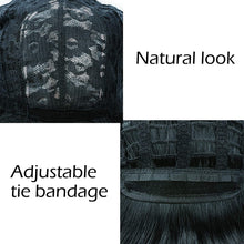 Load image into Gallery viewer, Estelle Natural Wavy Wig With Air Bangs Short Bob Wigs for Womens Shoulder Length Wigs Curly Wavy Cosplay Wig Bob Wig for Girls