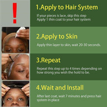 Load image into Gallery viewer, Hair Replacement Adhesive 38ML Invisible Bonding Glue, Light Hold For Poly and Lace Hairpiece. استيل لاصق بديل للشعر 38 مللي غراء ربط غير مرئي ، تثبيت خفيف لقطعة شعر بولي ودانتيل.