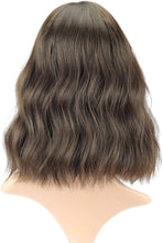Load image into Gallery viewer, Estelle Fiber Heat Resistant Wig, Nature looking ,Curl, Bodywave, Straight, long, Short, Black, Brown, for Cosplay Daily Party Use Synthetic Hair Replacement Wig For Fashion Women (Black Mix Brown)