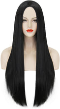Load image into Gallery viewer, Wigs for Women Girls Long Straight Hair Wig Natural Fashion Cute Synthetic Wigs for Daily Party Cosplay-الباروكات للنساء والفتيات شعر مستعار طويل مستقيم شعر مستعار طبيعي أزياء لطيف الاصطناعية الباروكات للحزب اليومي تأثيري