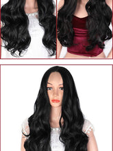 Load image into Gallery viewer, Estelle Fashion Small Lace Front Wig For Women Black Medium Loose Wavy Estelle Fashion باروكة دانتيل أمامية صغيرة للنساء ، أسود متوسط فضفاض متموج