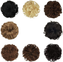 Load image into Gallery viewer, Eestelle Human Hair Messy Buns ,100% Human Hair Bun Hair Piece-كعكة الشعر البشري الفوضوية من Eestelle ، قطعة شعر كعكة شعر بشري 100٪