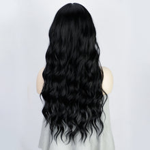 Load image into Gallery viewer, Estelle European and American Wigs Chemical Fiber High Temperature Silk Long Curly Hair Water Ripple Ladies Headgear Wigs