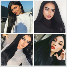 Load image into Gallery viewer, Wigs for Women Girls Long Straight Hair Wig Natural Fashion Cute Synthetic Wigs for Daily Party Cosplay-الباروكات للنساء والفتيات شعر مستعار طويل مستقيم شعر مستعار طبيعي أزياء لطيف الاصطناعية الباروكات للحزب اليومي تأثيري