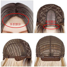 Load image into Gallery viewer, Estelle Fashion Small Lace Front Wig For Women Long Body Wavy Gradient Blonde 4/60 Estelle Fashion باروكة دانتيل أمامية صغيرة للنساء جسم طويل أشقر مموج متدرج 4/60