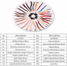 Load image into Gallery viewer, Estelle Chestnut Brown Long Straight Lace Front Wigs Hair, Glue less Natural Heat Resistant Synthetic Hair for Black Women 100% Stylish Wigs (#6 Brown)