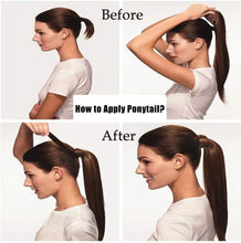 Load image into Gallery viewer, Eestelle Human Hair Ponytail Extension Clip in Ponytail Hair Extensions -مقطع في ذيل حصان شعر بشري