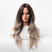 Load image into Gallery viewer, Estelle Wig Female Long Curly Hair Big Wave Medium Long Full Headgear