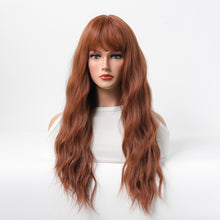Load image into Gallery viewer, Estelle Wig Female Long Curly Hair Big Wave Medium Long Full Headgear