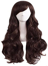 Load image into Gallery viewer, Estelle Charming Women's Long Curly Full Hair Wig Black باروكة شعر مستعار طويل مجعد طويل جذاب للنساء باللون الأسود