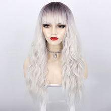 Load image into Gallery viewer, Estelle Wig Female Long Curly Hair Big Wave Medium Long Full Headgear