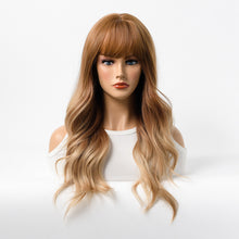 Load image into Gallery viewer, Estelle Long Straight Hair Female Milk Blonde Wigs Full Head Covers