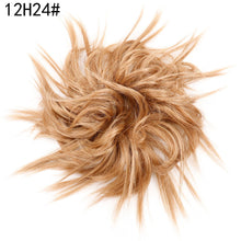 Load image into Gallery viewer, Eestelle Messy Cocktail Bun ,Hair Piece, Hair Tousled updo ,Synthetic Hair Extensions Scrunchies Hairpiece for Women