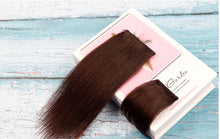 Load image into Gallery viewer, Estelle Nature HAIR Clip-in Double Drawn Short Straight Invisible Hair pieces for Thinning Hair ,Adding Hair Volume قطع شعر غير مرئية من Estelle Nature يتم تثبيتها بمشبك مزدوج قصير مستقيم وغير مرئي لترقق الشعر ، مما يزيد من كثافة الشعر.