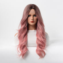 Load image into Gallery viewer, Estelle Wig Female Long Curly Hair Big Wave Medium Long Full Headgear