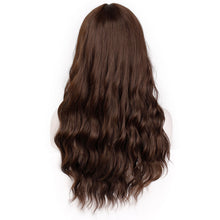 Load image into Gallery viewer, Estelle European and American Wigs Chemical Fiber High Temperature Silk Long Curly Hair Water Ripple Ladies Headgear Wigs