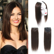 Load image into Gallery viewer, Estelle Nature HAIR Clip-in Double Drawn Short Straight Invisible Hair pieces for Thinning Hair ,Adding Hair Volume قطع شعر غير مرئية من Estelle Nature يتم تثبيتها بمشبك مزدوج قصير مستقيم وغير مرئي لترقق الشعر ، مما يزيد من كثافة الشعر.