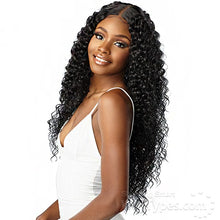 Load image into Gallery viewer, 13x4 Lace Front Wig Heat Resistant High Quality Fiber Wig Nature Looking Color No 4(J+30)