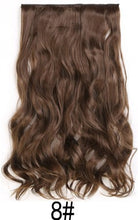 Load image into Gallery viewer, Eestelle full head one-piece long straight and Body Wave hair extension, with 5 clips, suitable for women and girls