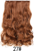 Load image into Gallery viewer, Eestelle full head one-piece long straight and Body Wave hair extension, with 5 clips, suitable for women and girls