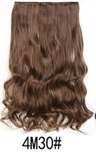 Load image into Gallery viewer, Eestelle full head one-piece long straight and Body Wave hair extension, with 5 clips, suitable for women and girls