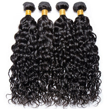 Load image into Gallery viewer, 12A Double Drawn Virgin water wave hair extensionتمديد الشعر البكر