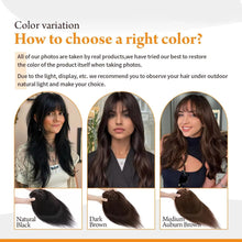 Load image into Gallery viewer, Full Human Hair Silk Base Topper -Lightweight &amp; Breathable , Natural-Looking, Realistic Comfort for Everyday Wear

