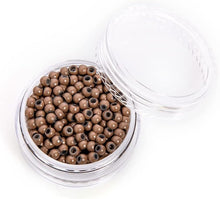 Load image into Gallery viewer, Silicone Nano Ring 1000Pcs/Bottle Nano Ring Beads Micro Links Hair Extension حلقة سيليكون نانو 1000 قطعة / زجاجة خرز حلقة نانو وصلات صغيرة لتطويل الشعر
