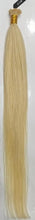 Load image into Gallery viewer, 24 Inch I Tip Hair Extensions Human Hair , Remy Brazilian Virgin Hair Invisible Itip Hair Extensions 100% Real Human Hair Keratin I Tip Pre Bonded Extension 50g/pack (Blonde, 24 in)
