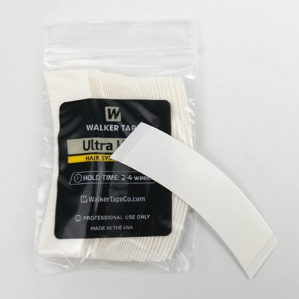 Double Sided Tapes Stickers Adhesive for Hair System Replacement Toupee , Wig Lace ( shape C 36pc)-ملصقات لاصقة مزدوجة الجوانب لاستبدال نظام الشعر المستعار، دانتيل الشعر المستعار (شكل C، 36 قطعة)