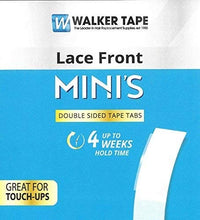 Load image into Gallery viewer, Double Sided Tapes Stickers Adhesive for Men Hair System Replacement, Wig  Closure Lace,  Contour C MINI(72PCS x 1 Bag)-ملصقات لاصقة مزدوجة الجوانب من ووكر لاستبدال نظام شعر الرجال، دانتيل إغلاق الشعر المستعار، كونتور سي ميني (72 قطعة × حقيبة واحدة)
